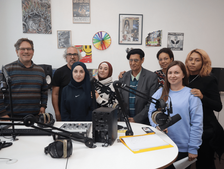 Interkulturelles Empowerment durch Live-Radio Workshop in Dresden SIK e.V.