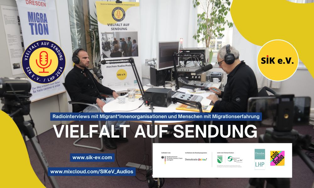 Yusuf Barghouth im Interview bei SIK e.V. in Dresden