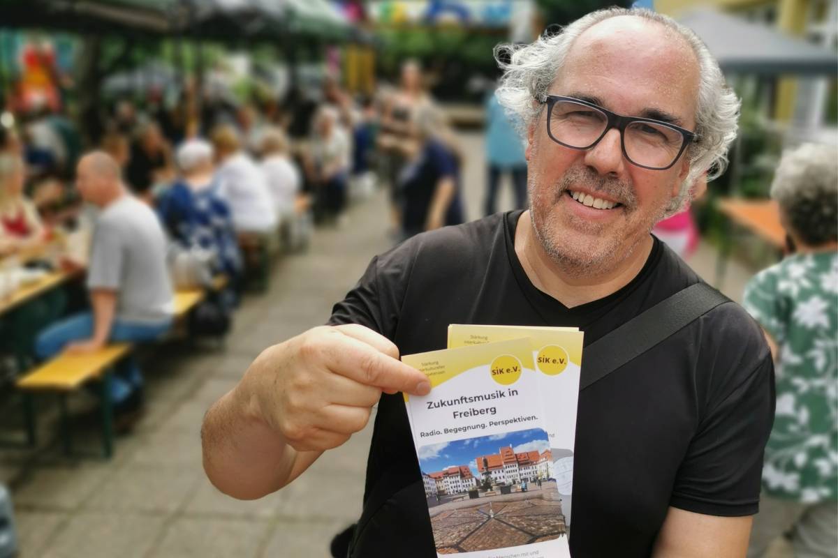 SIK e.V. beim Interkulturellen Sommerfestival in Freiberg mit dem Projekt Zukunftsmusik für Zusammenhalt